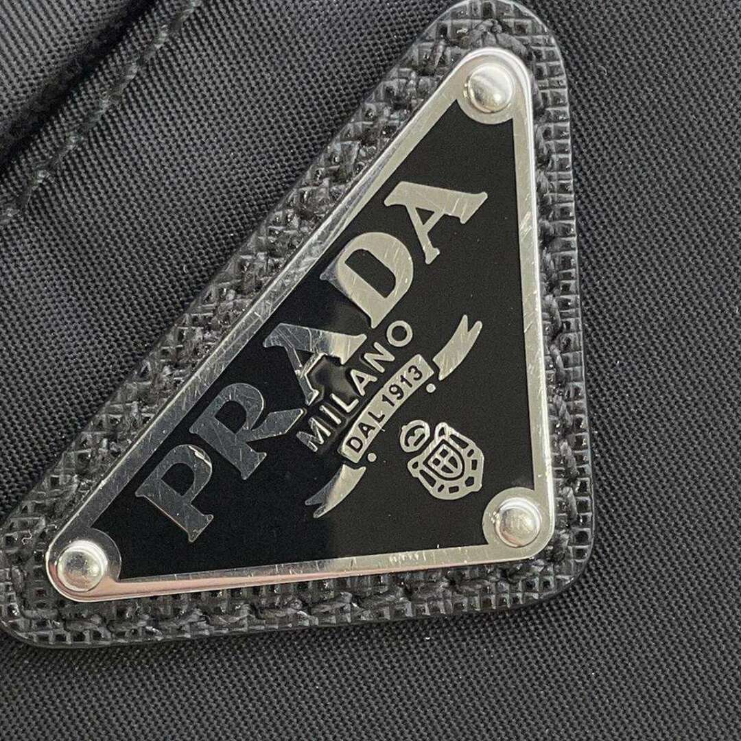 プラダ ショルダーバッグ ロゴ ナイロン 2VH059 PRADA バッグ 黒