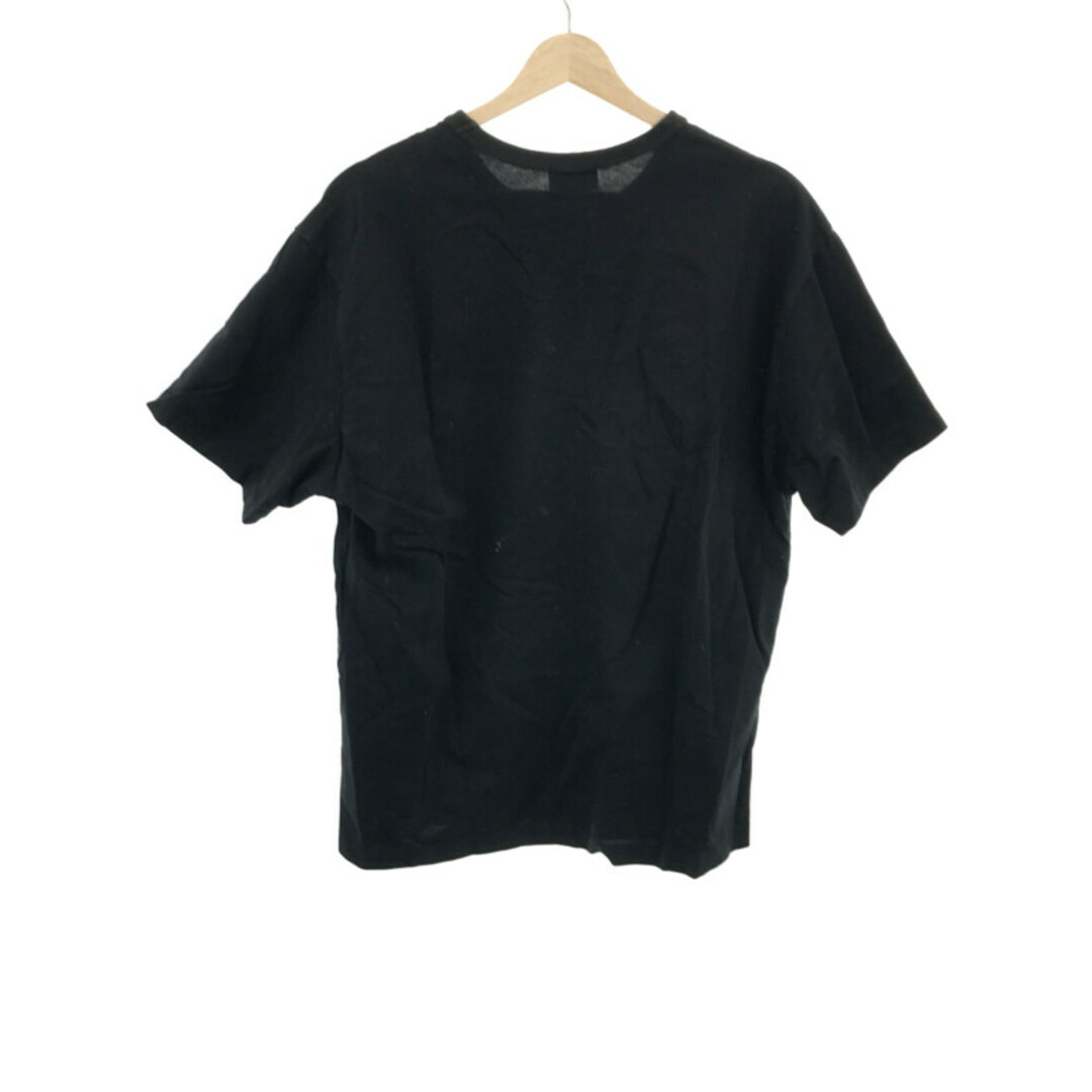 kolor(カラー)のkolor カラー 20AW 度詰め天竺プリントTシャツ ブラック 2 メンズのトップス(Tシャツ/カットソー(半袖/袖なし))の商品写真