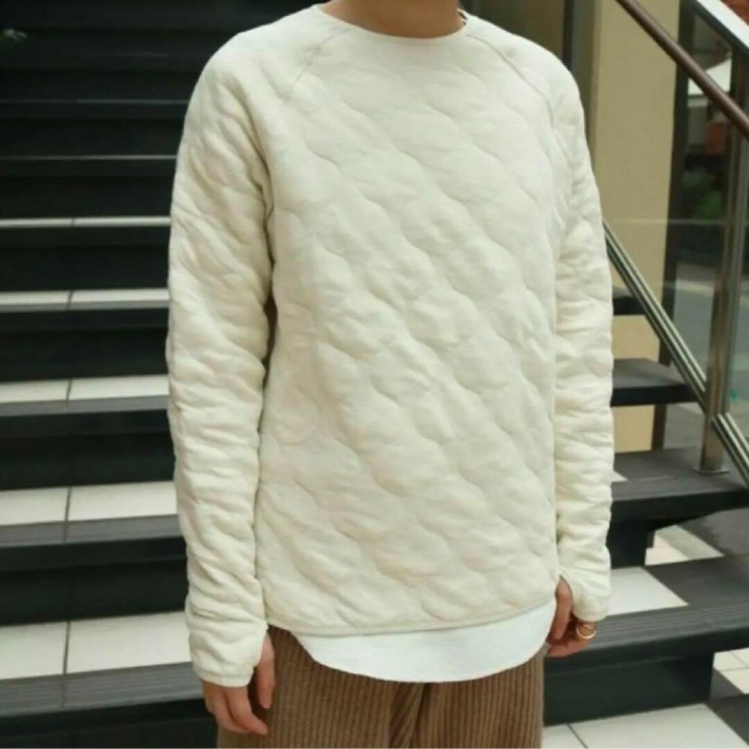 TODAYFUL　Quilting Layered Sweat
　エクリュ