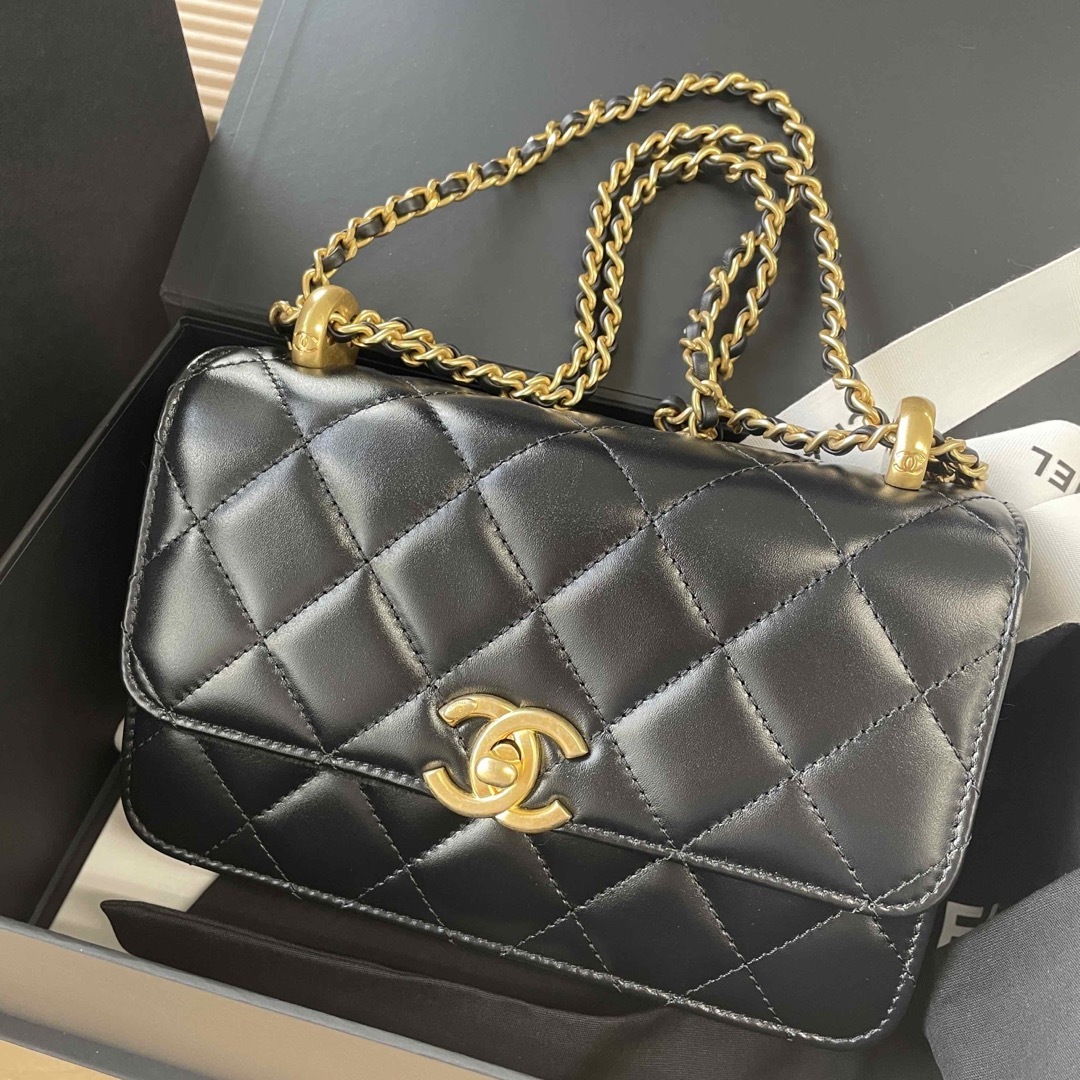 入手困難品【24C/超レア】CHANEL ミニ フラップバッグ ショルダーバッグ