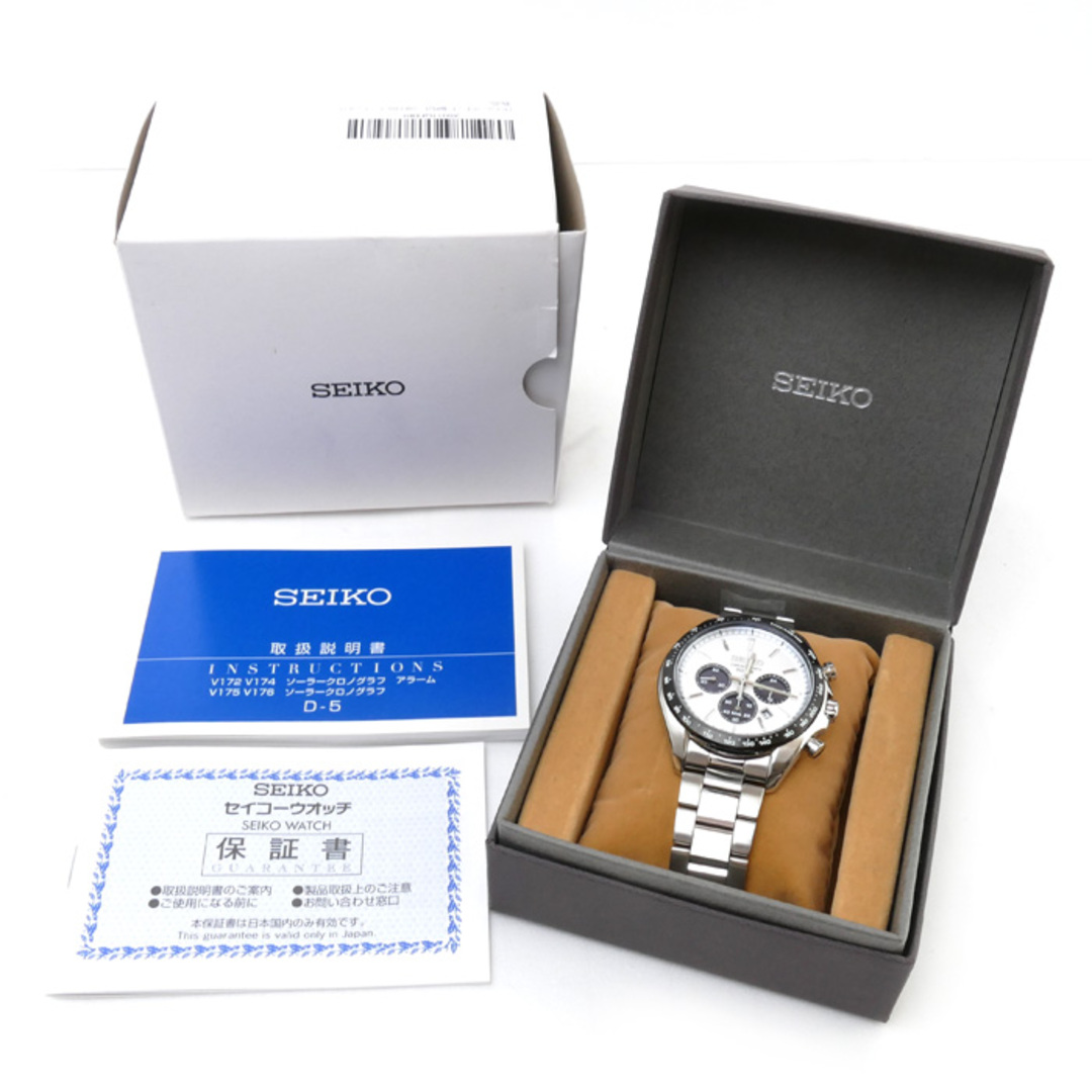 SEIKO セイコー セイコーセレクション Sシリーズ 腕時計 ソーラー SBPY165/V175-0FA0 メンズ【極美品】