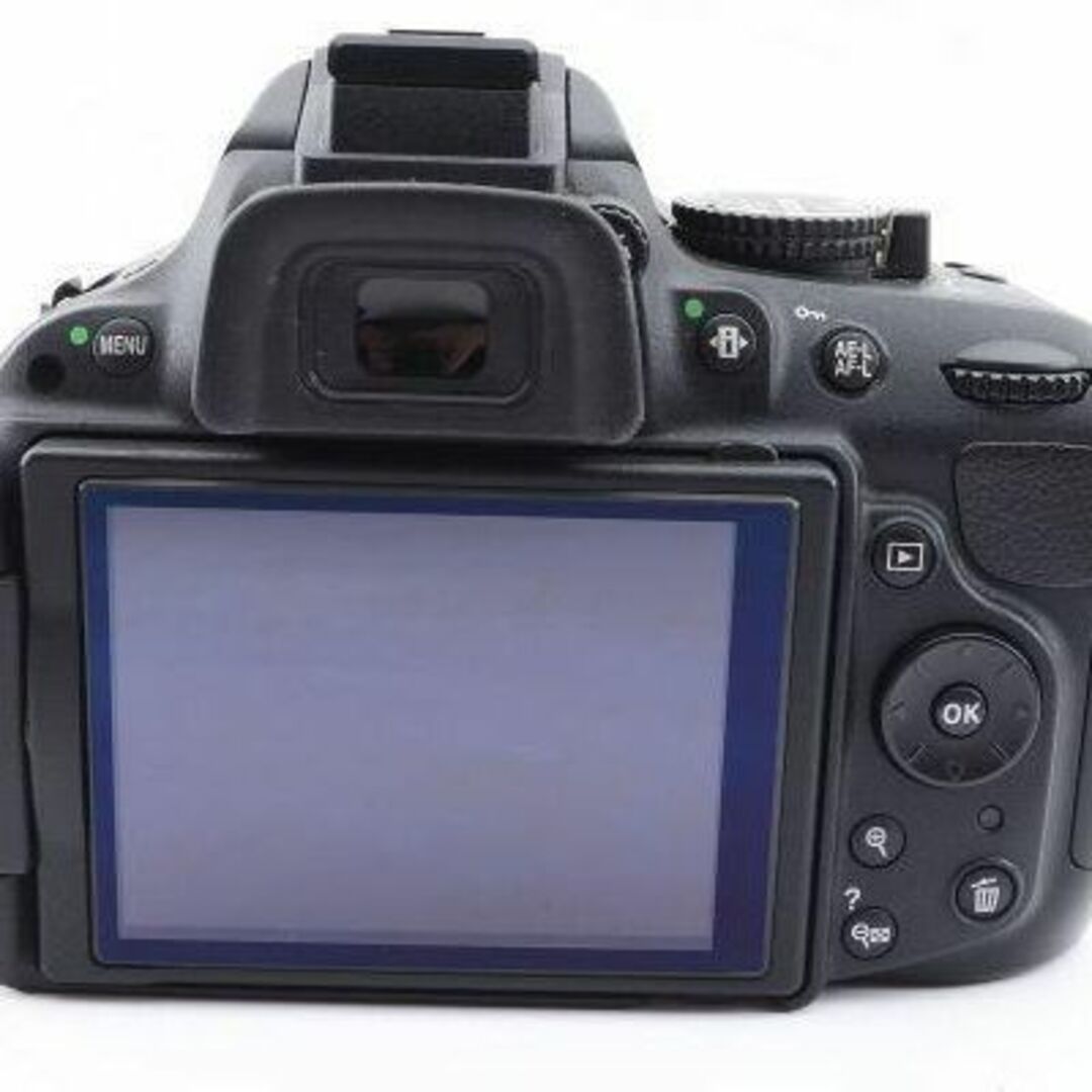 【SH数1855回】 Nikon D5200 レンズキット デジタル一眼カメラ