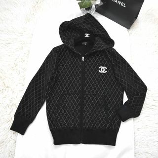 シャネル(CHANEL)の★CHANEL★未使用★マトラッセ★ボア★NO5★フーディ★ブルゾン(パーカー)