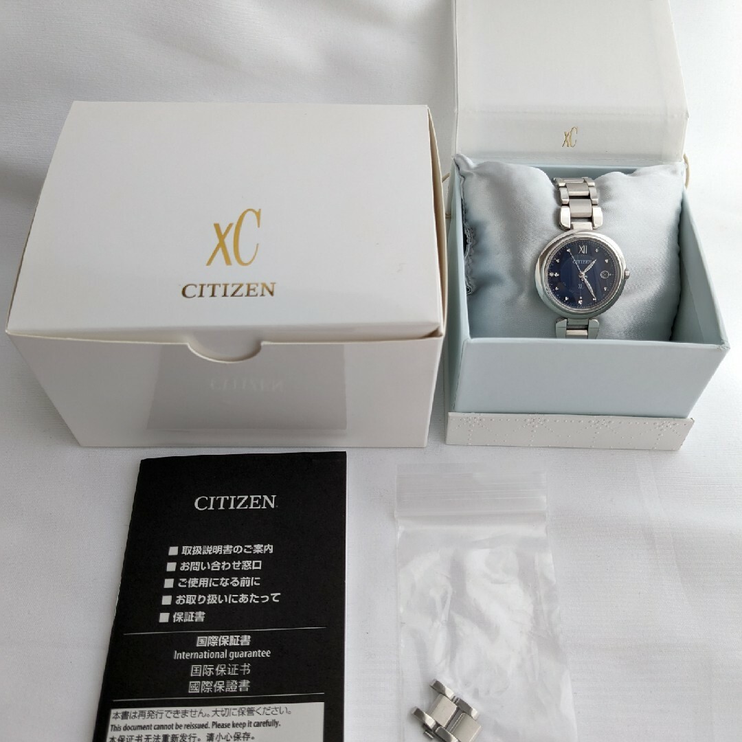 CITIZEN(シチズン)の定価11万 2023年1月購入 箱付き xC YELL Collection レディースのファッション小物(腕時計)の商品写真