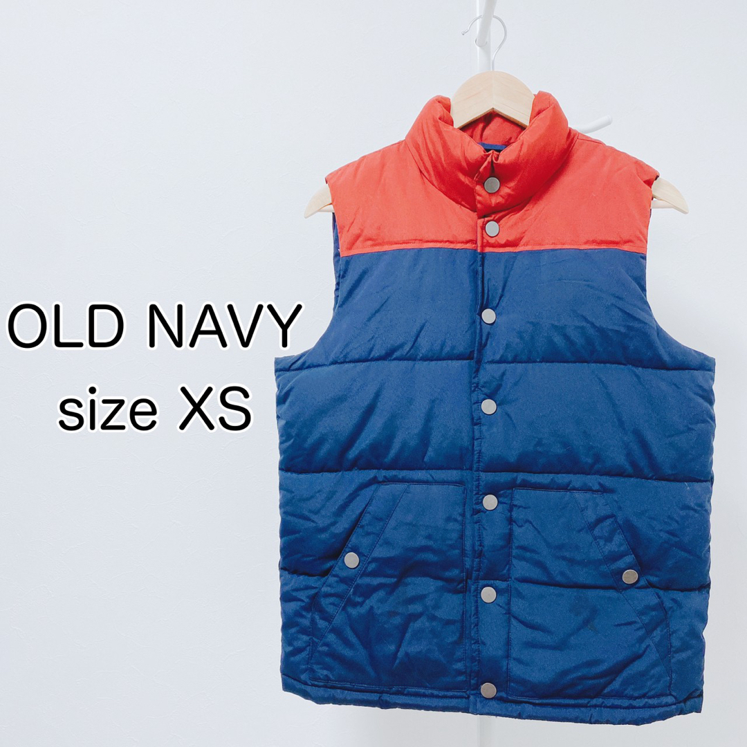 Old Navy(オールドネイビー)の【ラクマパック】OLD NAVY ダウンベスト XS メンズのジャケット/アウター(ダウンベスト)の商品写真