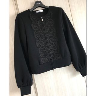 ルネ　rene ワンピース　ニット　ノースリーブ　白　レース　ストレッチ　限定