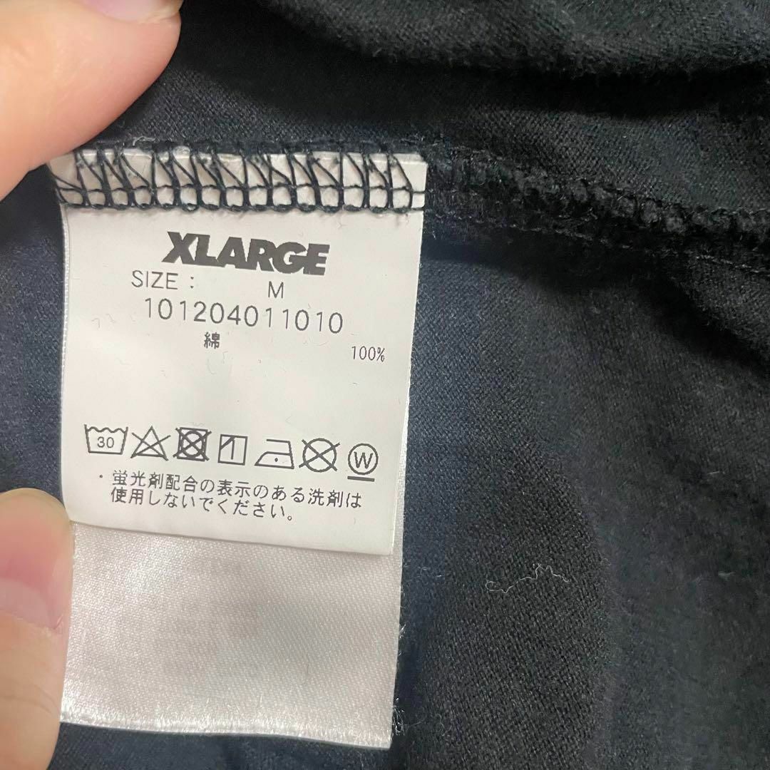 XLARGE(エクストララージ)のXLARGE エクストララージ　ロンT ロングTシャツ　ロゴTシャツ　バックロゴ メンズのトップス(Tシャツ/カットソー(七分/長袖))の商品写真