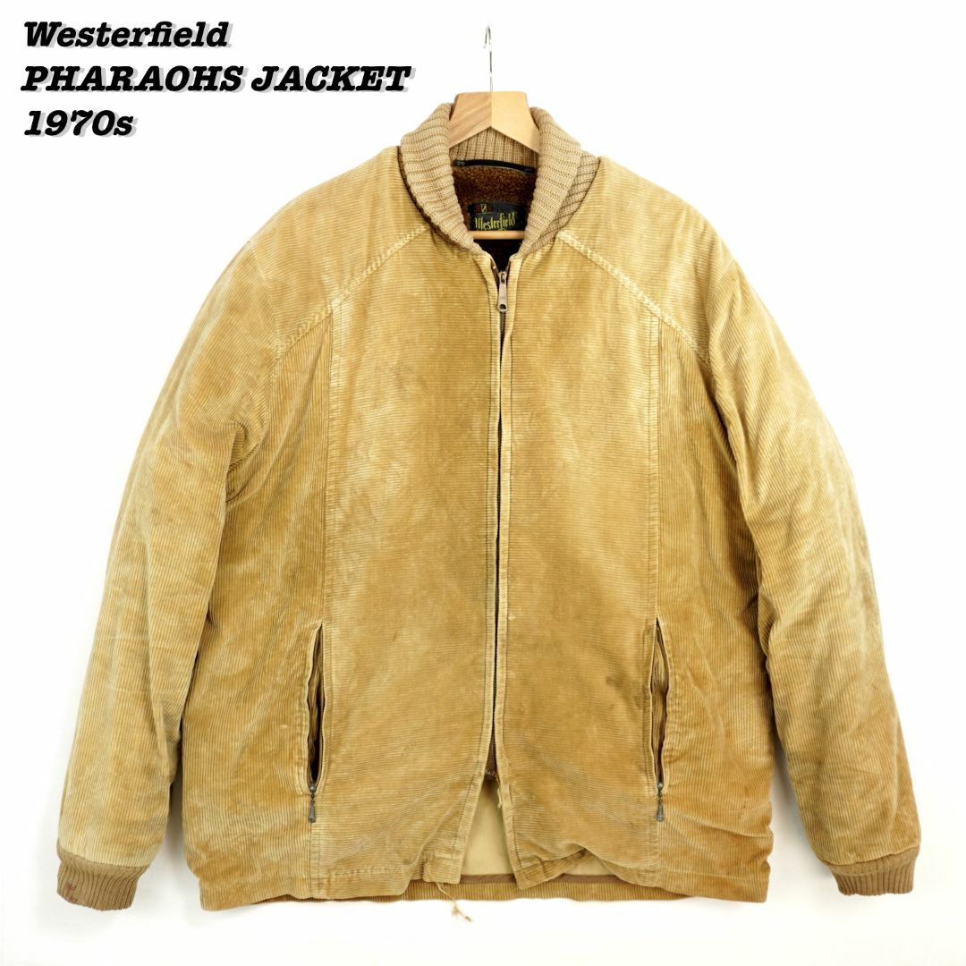 Westerfield Corduroy Pharaohs Jacket 70s