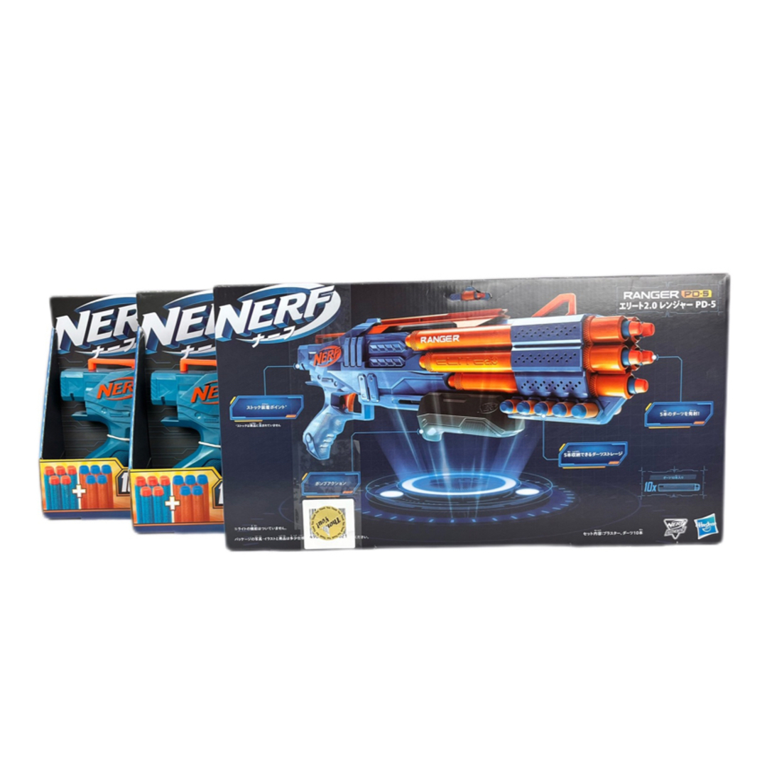 新品】NERFナーフ ELITE2.0 RANGER PD-5 3個セット⭐︎の通販 新品】NERFナーフ ELITE2.0 RANGER PD-5 3個セット⭐︎の通販