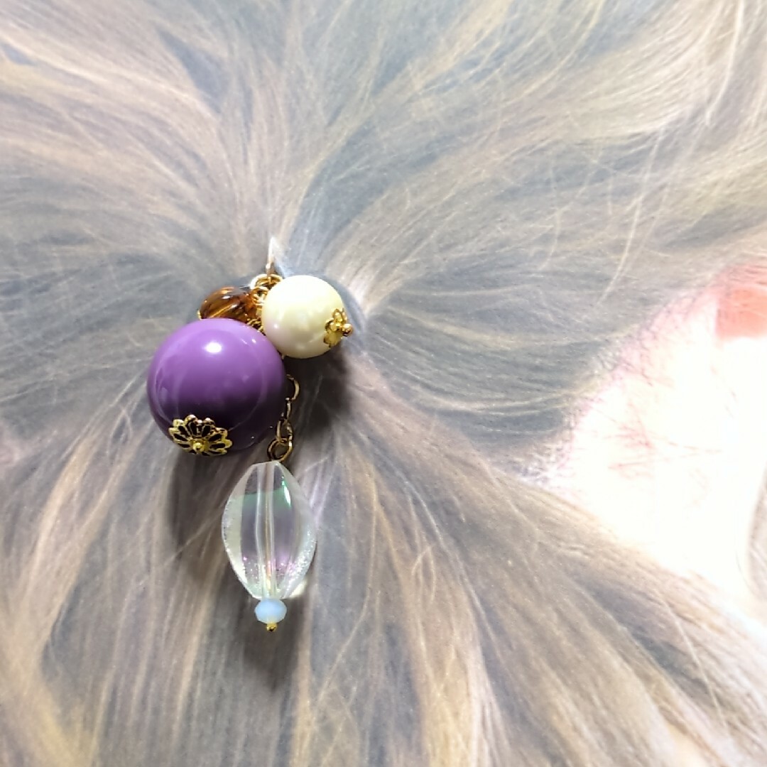 No.1150  2点セット　ポニーフック ハンドメイドのアクセサリー(ヘアアクセサリー)の商品写真