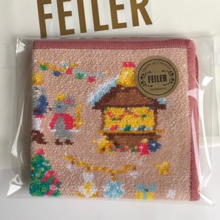 フェイラー(FEILER)のFEILER  旗艦店限定 ハンカチ ♩クライナーマルクト ベージュ♩(ハンカチ)