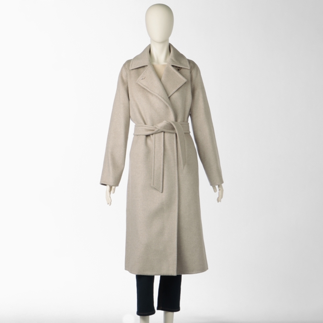 Max Mara(マックスマーラ)のマックスマーラ MAX MARA マニュエラ MANUELA1 アイコンコート ロング ラップコート 2023年秋冬新作 2310160639 0001 CACHA レディースのジャケット/アウター(ロングコート)の商品写真