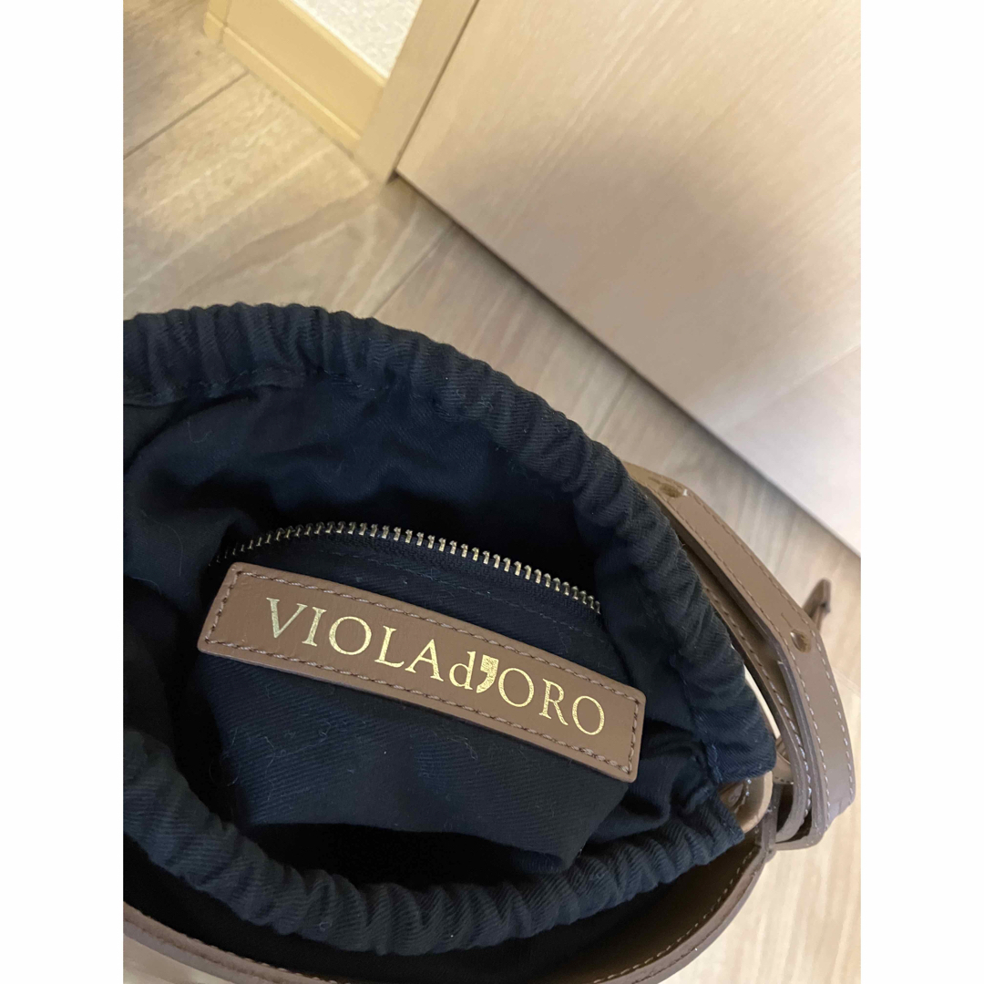 TOMORROWLAND(トゥモローランド)のヴィオラドーロ　バケツ型リングショルダーバッグ　2WAY レディースのバッグ(ショルダーバッグ)の商品写真