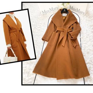 マックスマーラ(Max Mara)の★★新品同様★希少モデルMaxMara マックスマーラ キャメル コート★★(ロングコート)