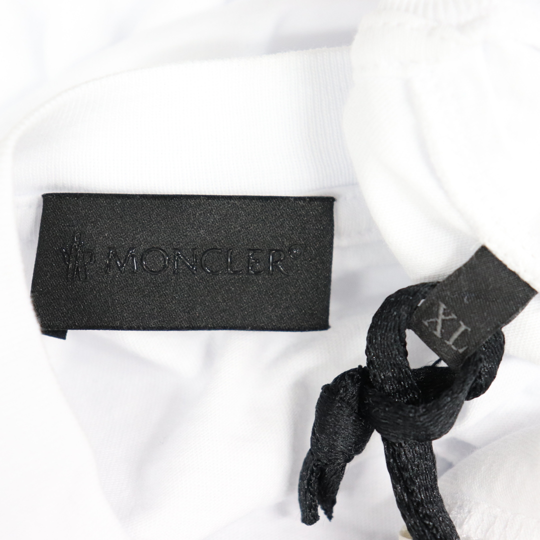 MONCLER(モンクレール)のITWH40OLTGHK 未使用 国内正規品 モンクレール ロンT MAGLIA MANICA LUNGA ホワイト XL メンズのトップス(Tシャツ/カットソー(七分/長袖))の商品写真