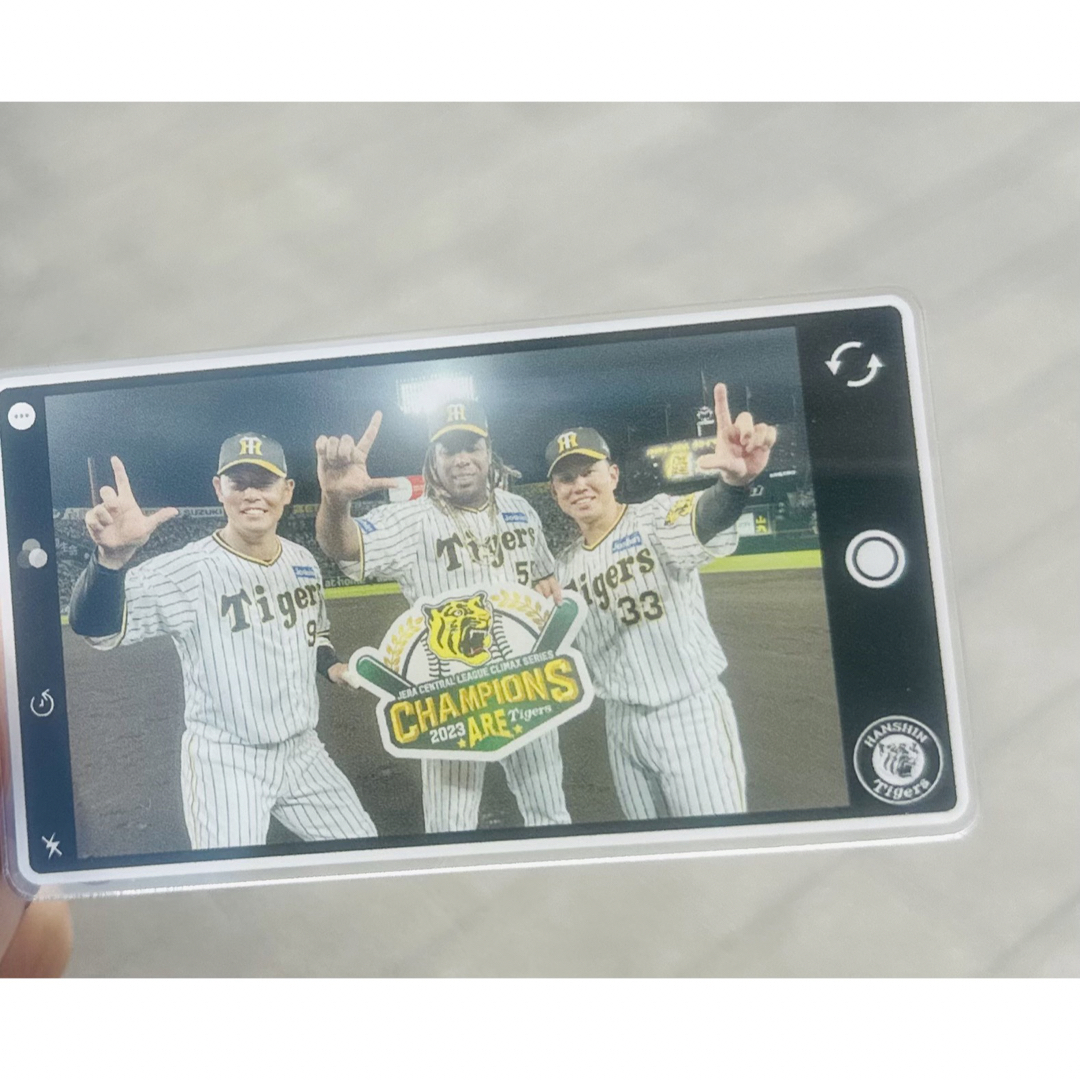 阪神タイガース シークレット スマホ型アクリルチャーム スポーツ/アウトドアの野球(応援グッズ)の商品写真