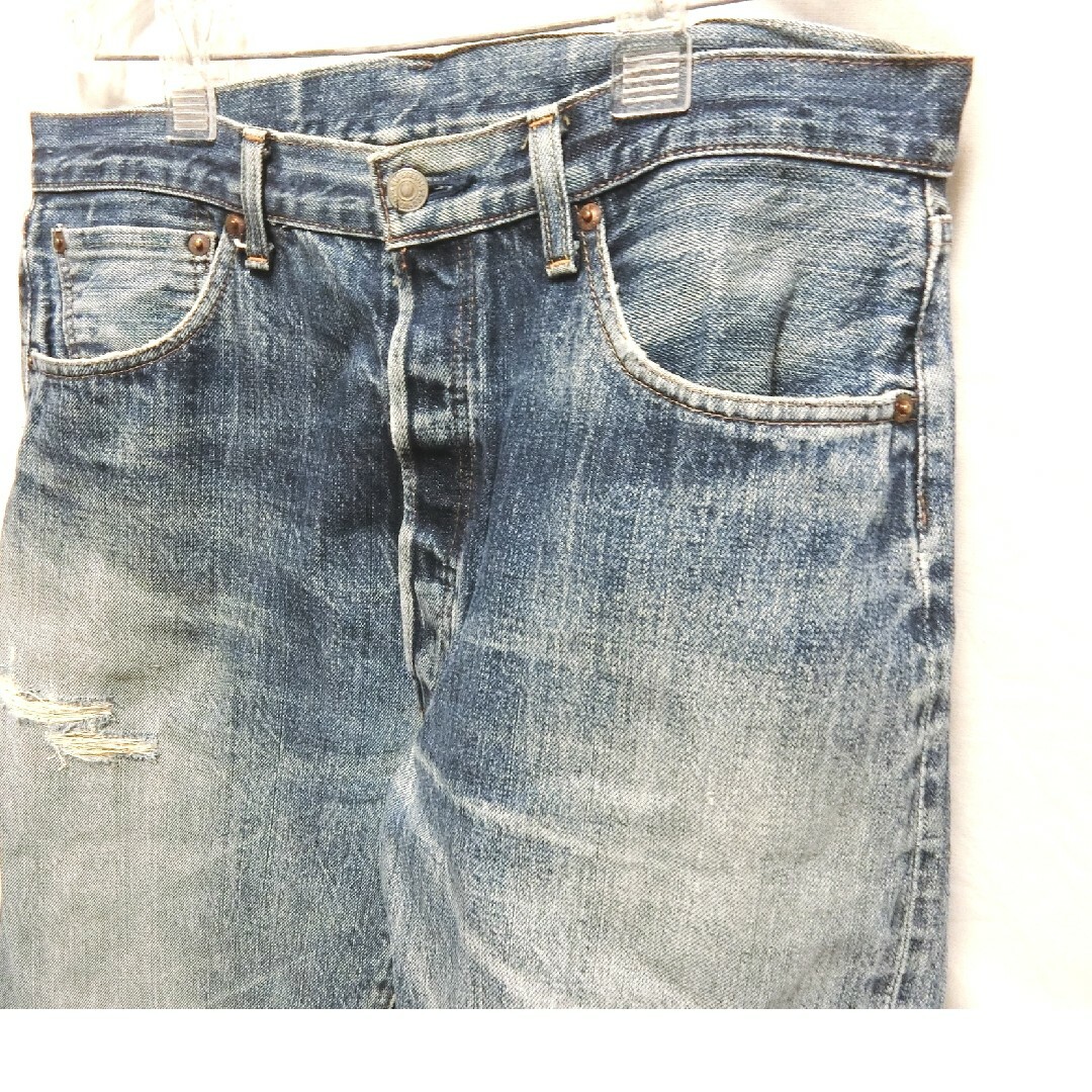 Levi's - リーバイス W36(88) 50Sxx 501xx 復刻 レプリカ BIGE 赤の