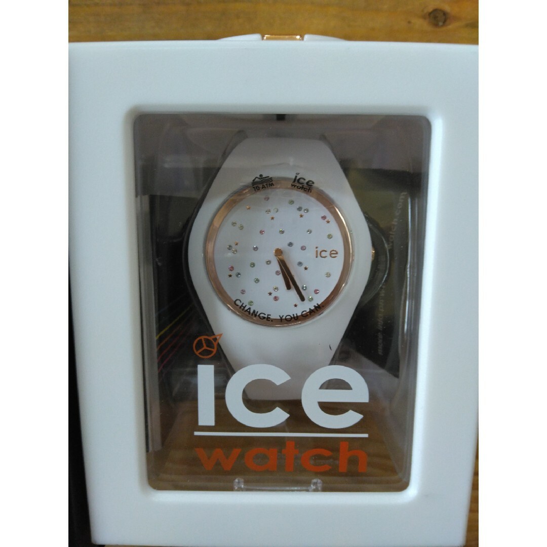 ice watch(アイスウォッチ)の★新品、未使用★　 アイスウォッチ　 腕時計　アイスコスモス　ホワイトゴールド レディースのファッション小物(腕時計)の商品写真