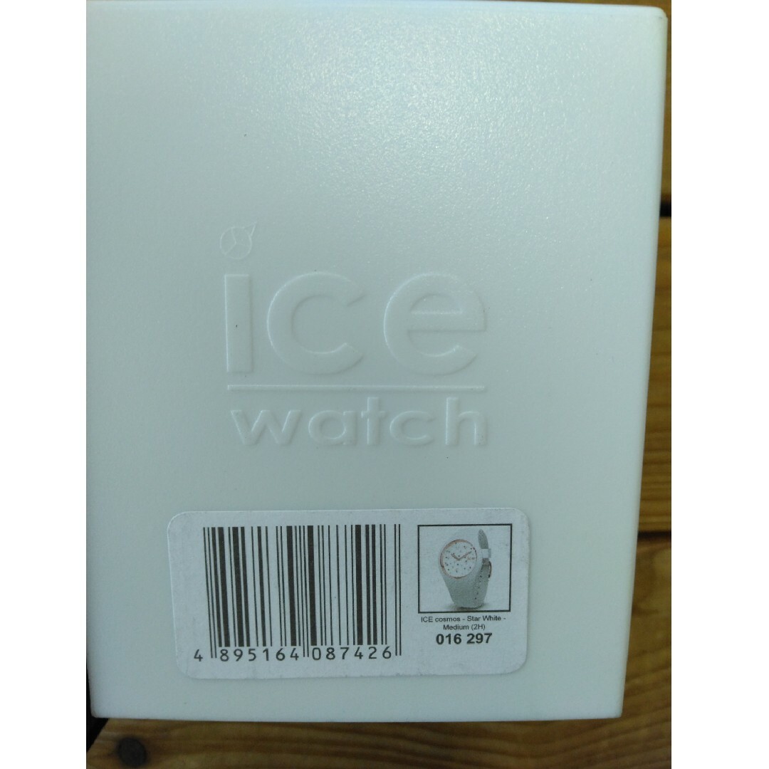 ice watch(アイスウォッチ)の★新品、未使用★　 アイスウォッチ　 腕時計　アイスコスモス　ホワイトゴールド レディースのファッション小物(腕時計)の商品写真