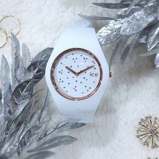 アイスウォッチ(ice watch)の★新品、未使用★　 アイスウォッチ　 腕時計　アイスコスモス　ホワイトゴールド(腕時計)