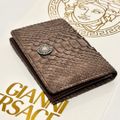 GIANNI VERSACE ジャンニ ヴェルサーチ パイソン カードケース