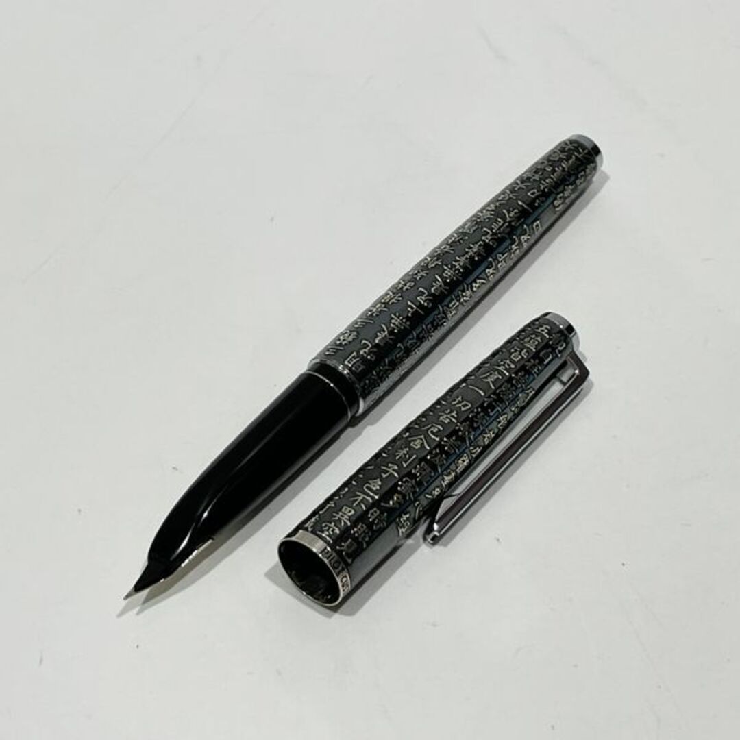 PILOT 万年筆 カスタム 般若心経 スターリングシルバー ペン先18K PILOT 万年筆 カスタム 般若心経 スターリングシルバー ペン先18K