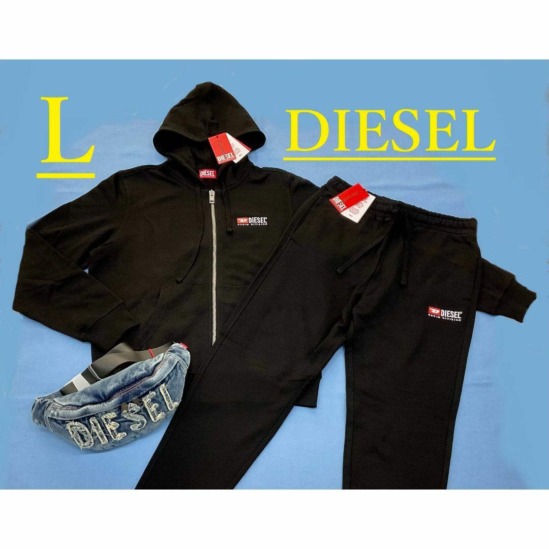 DIESEL - ディーゼル セットアップ 1423 Lサイズ パーカー DIESEL - ディーゼル セットアップ 1423 Lサイズ パーカー