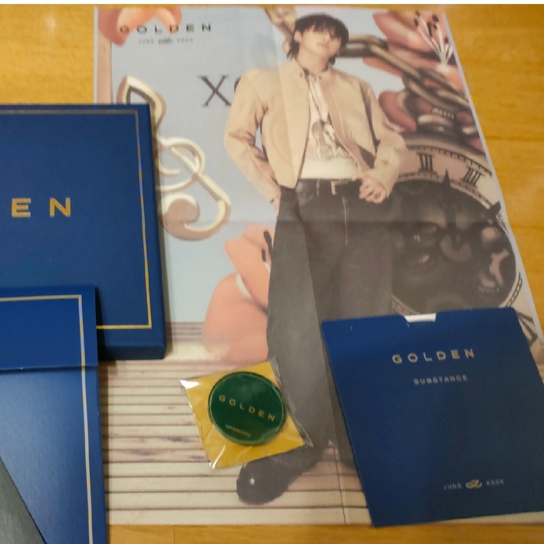 防弾少年団(BTS)(ボウダンショウネンダン)のweverse　新品未使用　BTS JUNG KOOK Album GOLDEN エンタメ/ホビーのCD(K-POP/アジア)の商品写真