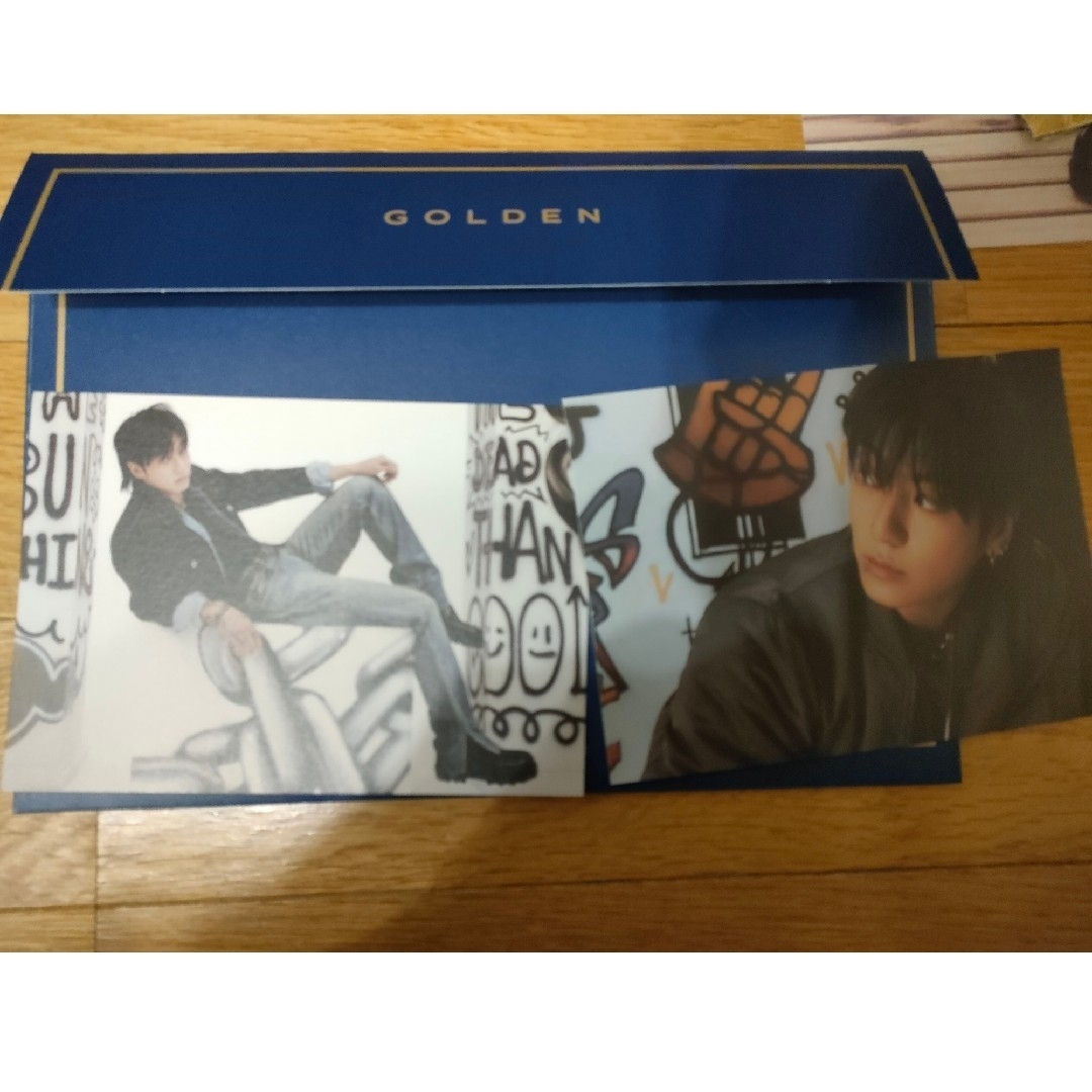 防弾少年団(BTS)(ボウダンショウネンダン)のweverse　新品未使用　BTS JUNG KOOK Album GOLDEN エンタメ/ホビーのCD(K-POP/アジア)の商品写真