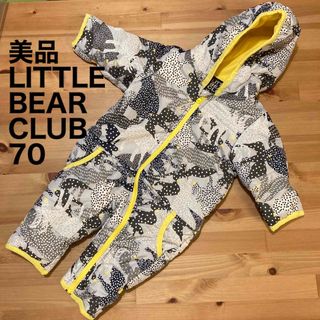 リトルベアークラブ(LITTLE BEAR CLUB)の【美品】リトルベアークラブ　ジャンプスーツ　70 (ジャケット/コート)