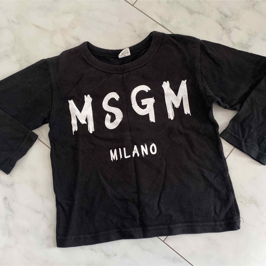 MSGM 90 キッズ/ベビー/マタニティのキッズ服男の子用(90cm~)(Tシャツ/カットソー)の商品写真