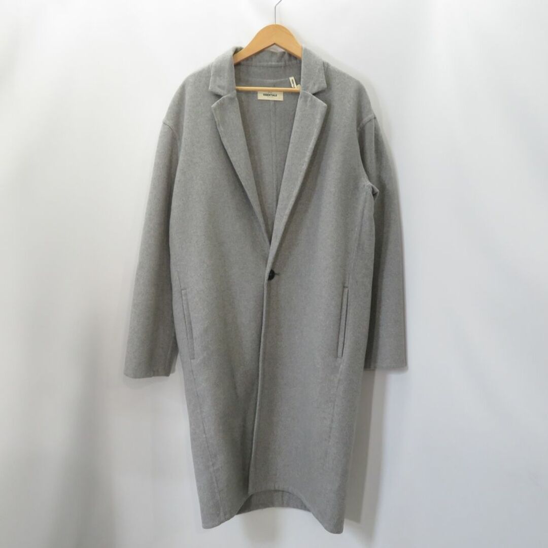 ESSENTIALS BY FEAR OF GOD CHESTER COAT GRAY