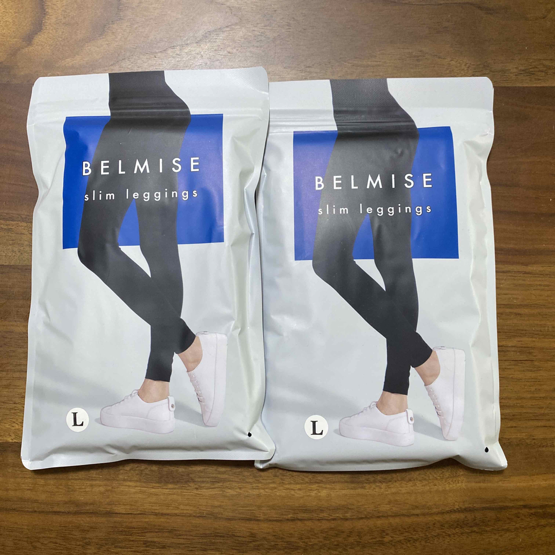 BELMISE スリムレギンス 新品(2枚) レディースのレッグウェア(レギンス/スパッツ)の商品写真