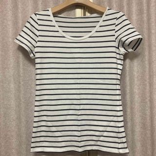 エイチアンドエム(H&M)のH&M ボーダーTシャツ(Tシャツ(半袖/袖なし))