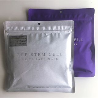 【30枚×2袋】THE STEM CELL 白＆紫(パック/フェイスマスク)