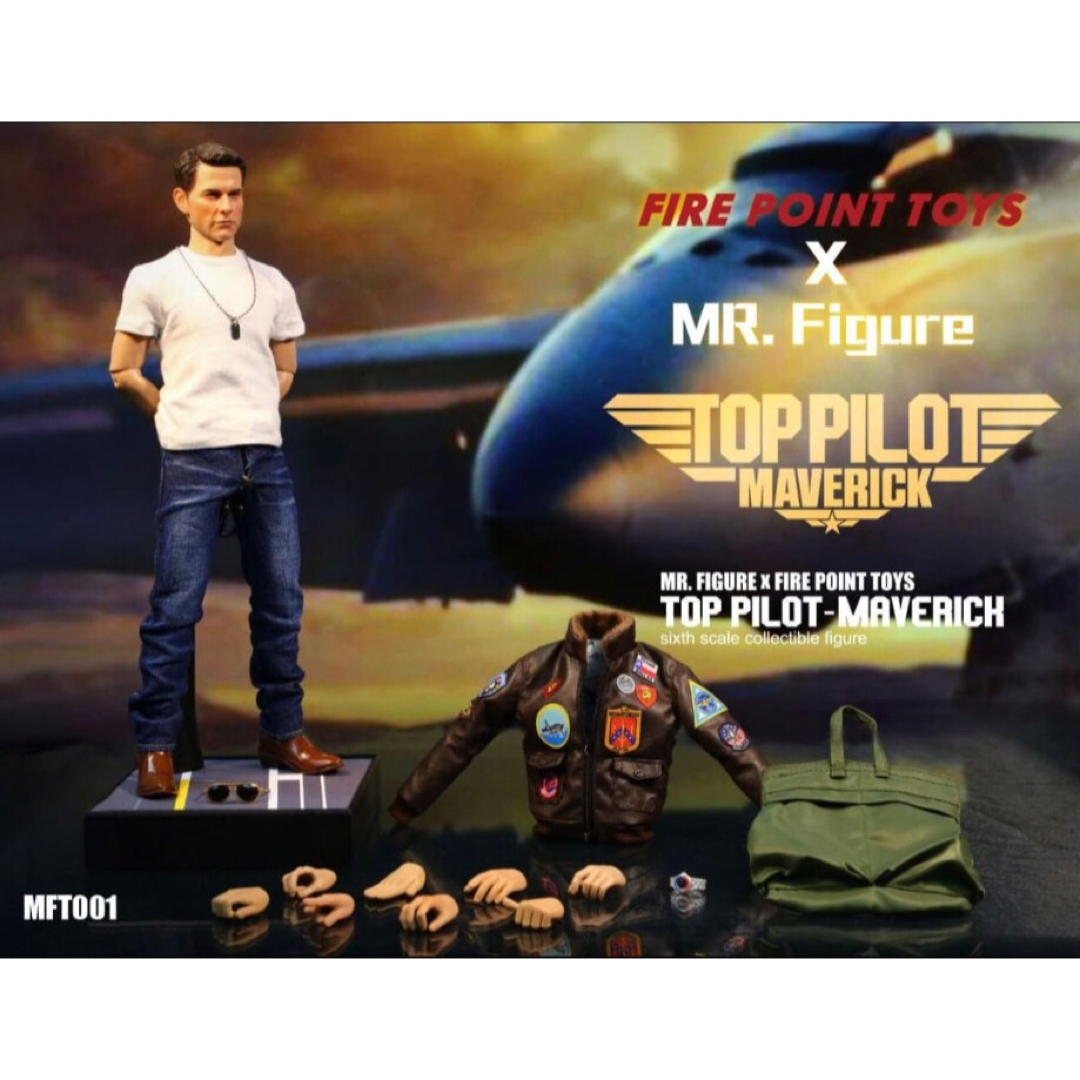 MR.FIGURE MFT001トム・クルーズ トップガン 1/6 フィギュア MR.FIGURE MFT001トム・クルーズ トップガン 1/6 フィギュア