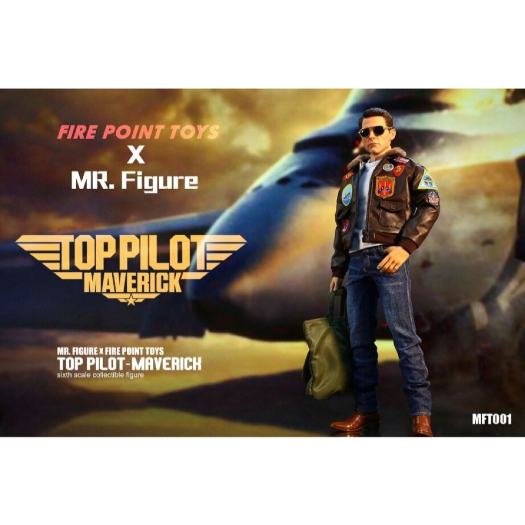 MR.FIGURE MFT001トム・クルーズ トップガン 1/6 フィギュア エンタメ/ホビーのフィギュア(ミリタリー)の商品写真