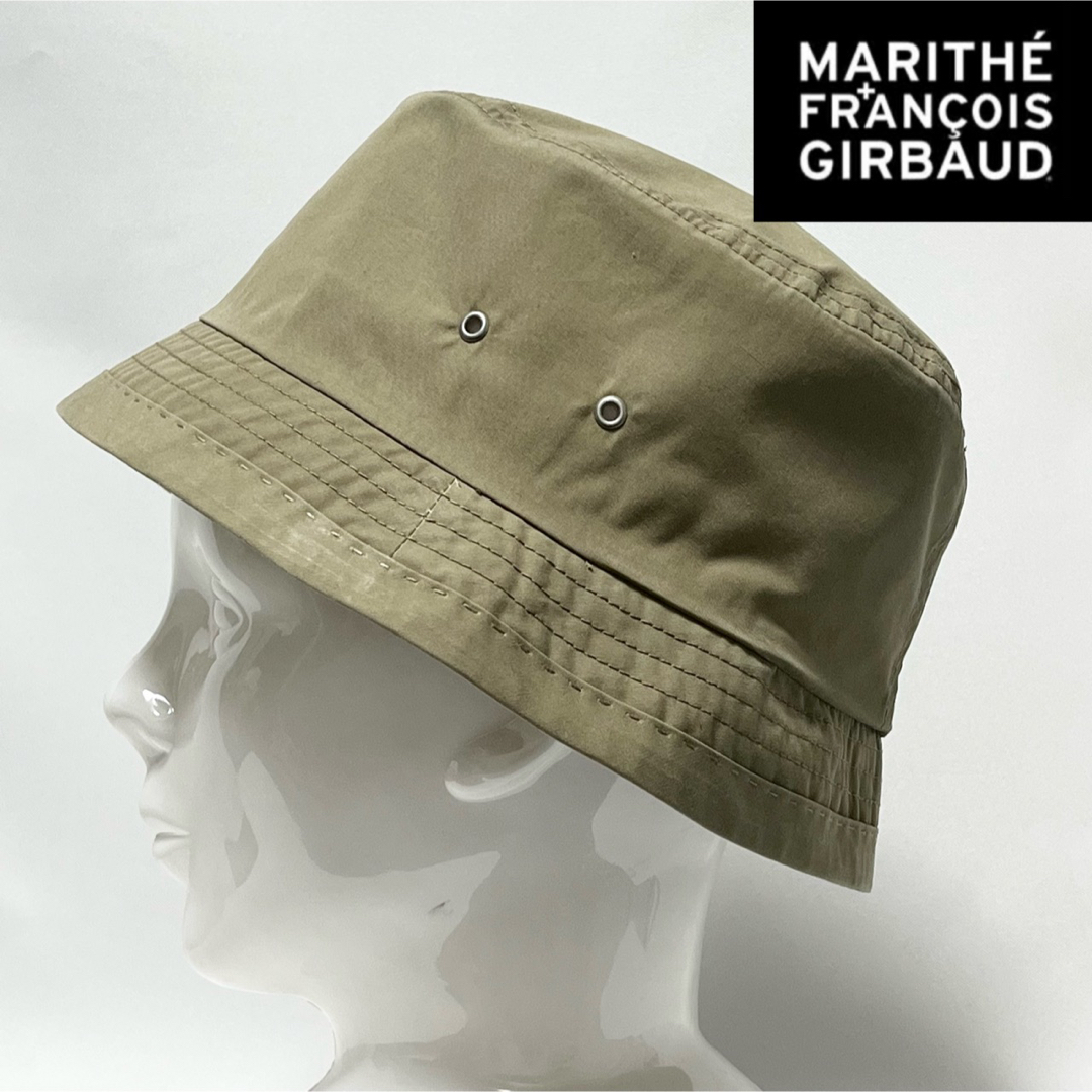 MARITHE + FRANCOIS GIRBAUD(マリテフランソワジルボー)の【超美品】マリテフランソワジルボー 美シルエット ナローブリムハット 男女兼用 メンズの帽子(ハット)の商品写真