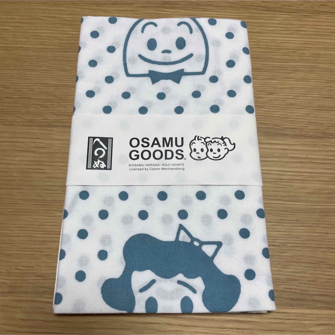 新品未使用【OSAMU GOODS×かまわぬ 　てぬぐい】 レディースのファッション小物(ハンカチ)の商品写真