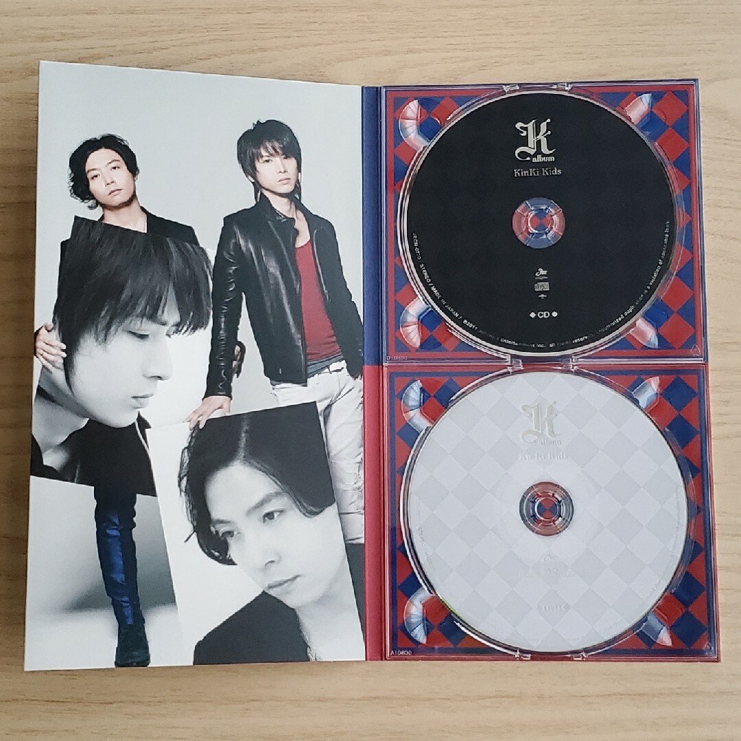 kinki kids K album 初回盤