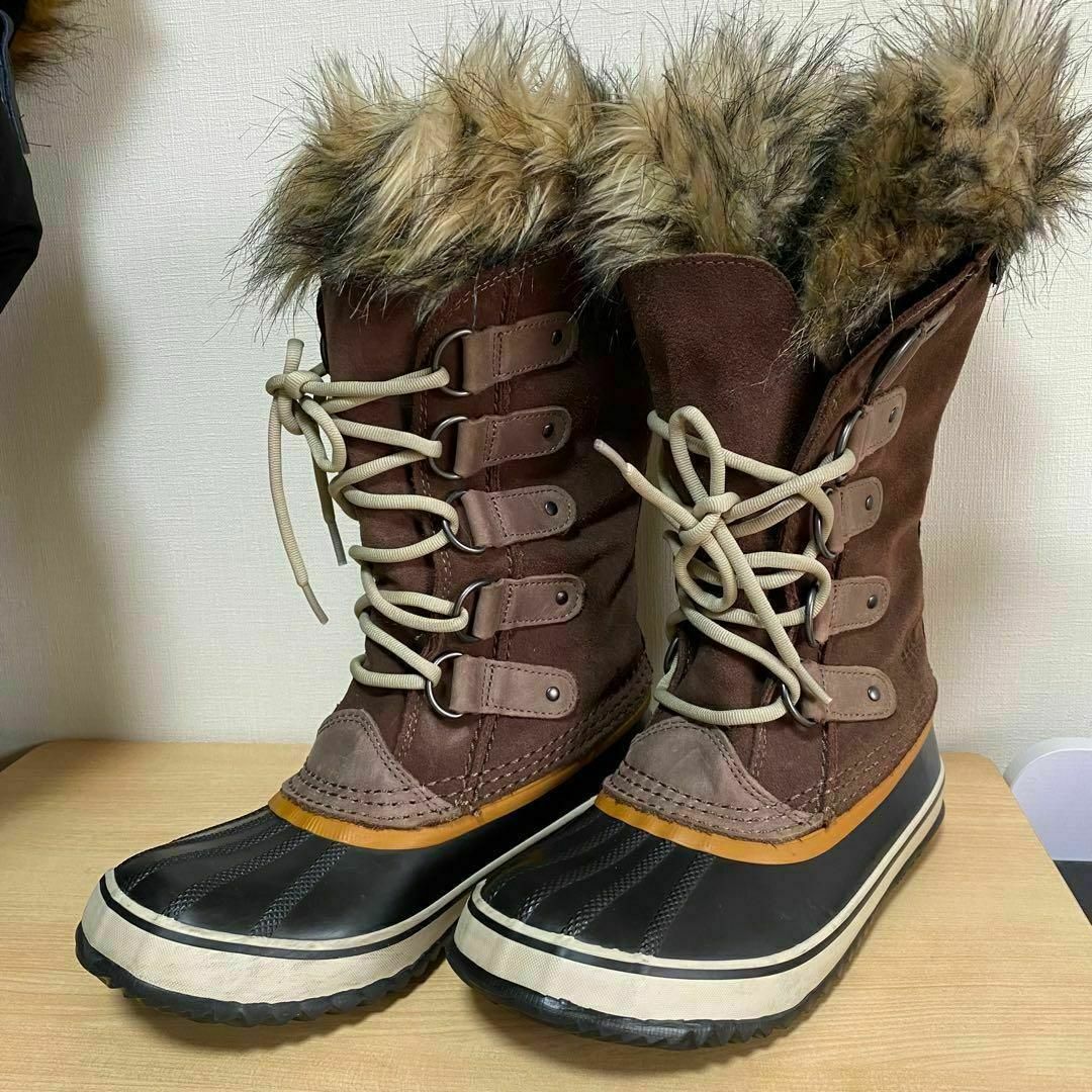 ソレル SOREL ジョアンオブアークティック ファーブーツ 24cm センチ