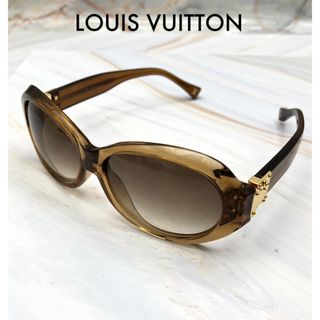 ルイヴィトン(LOUIS VUITTON)のルイヴィトンサングラス スプソンロン ゴールド ブラウングラデーション ブラウン(サングラス/メガネ)