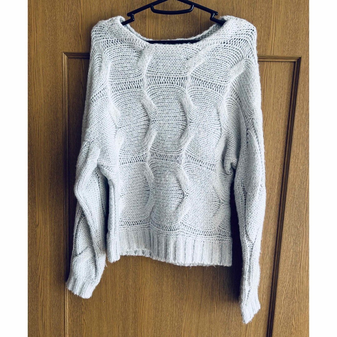 EGOIST(エゴイスト)のエゴイスト 模様編み厚手ニット レディースのトップス(ニット/セーター)の商品写真
