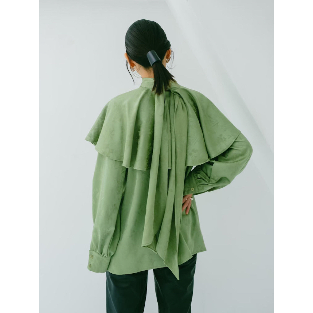 Marte(マルテ)の【sahara】Multi Way Cape Chinoiserie Top レディースのトップス(シャツ/ブラウス(長袖/七分))の商品写真