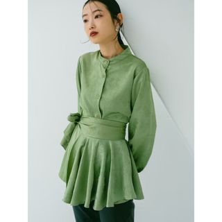 マルテ(Marte)の【sahara】Multi Way Cape Chinoiserie Top(シャツ/ブラウス(長袖/七分))