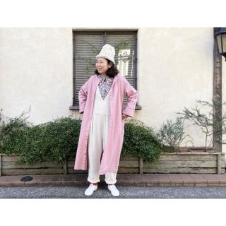 ネストローブ(nest Robe)の値下げ☆新品ネストローブ  未使用☆タグ付き☆ウール混デニムサロペット(サロペット/オーバーオール)