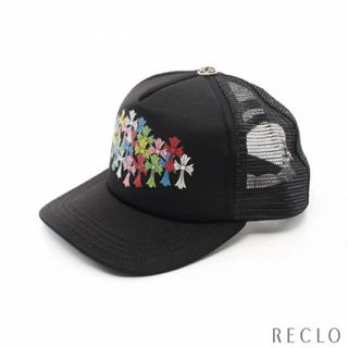 クロムハーツ(Chrome Hearts)のセメタリークロス トラッカー キャップ ブラック マルチカラー(キャップ)