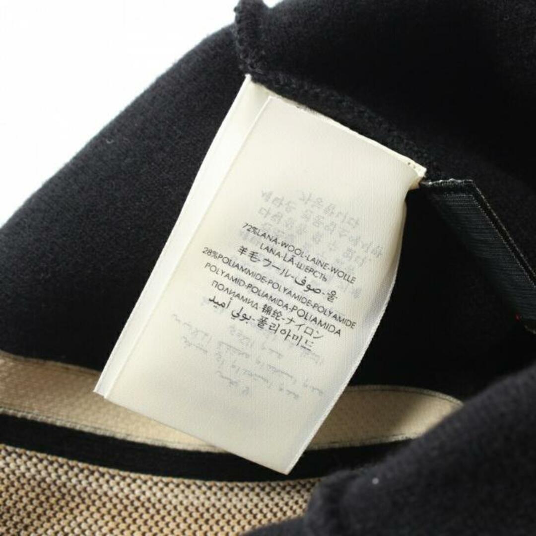 Gucci(グッチ)のインターロッキングG ニット キャップ ウール ブラック マルチカラー メンズの帽子(ニット帽/ビーニー)の商品写真