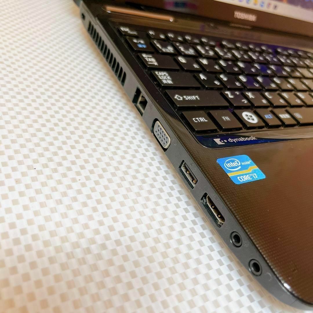 199【ｉ７！東芝⭐️ＳＳＤ５１２ＧＢ＆メモリ８ＧＢ】ノートパソコン ...