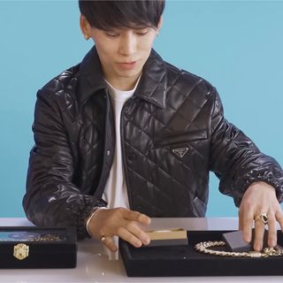 PRADA - PRADA ラムレザージャケット takuya∞着用の通販 by PRADA - PRADA ラムレザージャケット takuya∞着用の通販 by